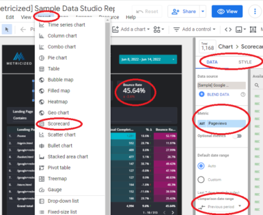 How to Create a Looker Studio Report - Metricized